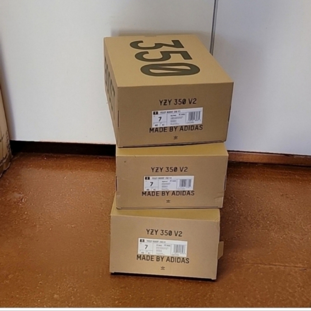 Bundle of 3 Yeezy  empty boxes